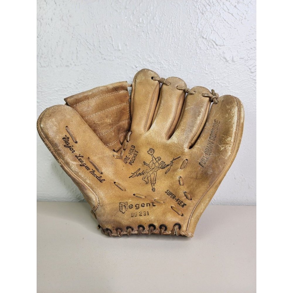 Vtg Regent 1960s Leather Baseball Glove Bg231 Rt Hand… Gem